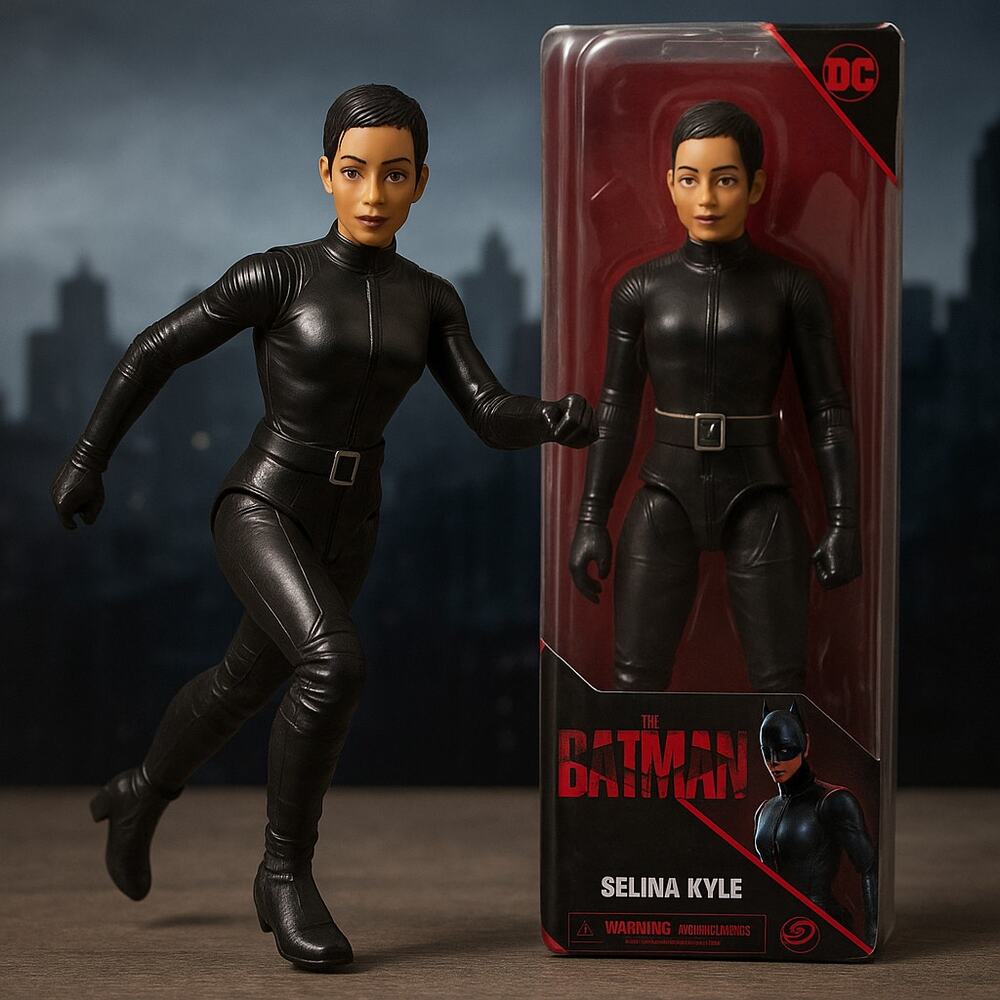 DC The Batman Selina Kyle 7‑Inch Action Figure by Spin Master – New in Box